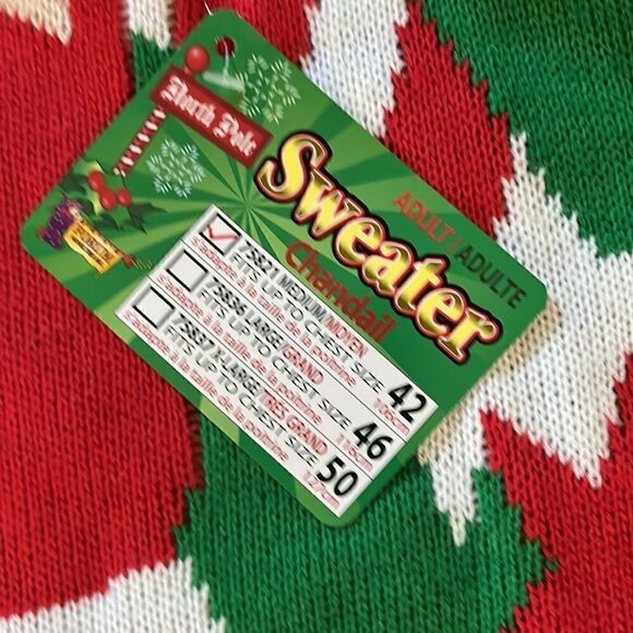 NWT - Christmas Sweater - Green Elf - M - Picture 2 of 3